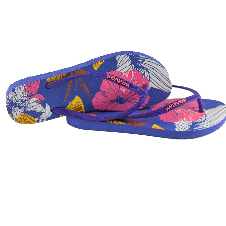  Flip-Flops for Women with Unique Design Flower Purple Sleepers  : Generic: Clothing, Shoes & Jewelry