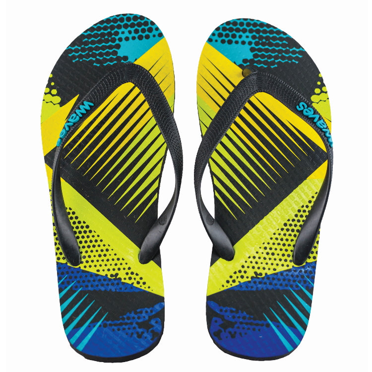 Lime flip flops hot sale