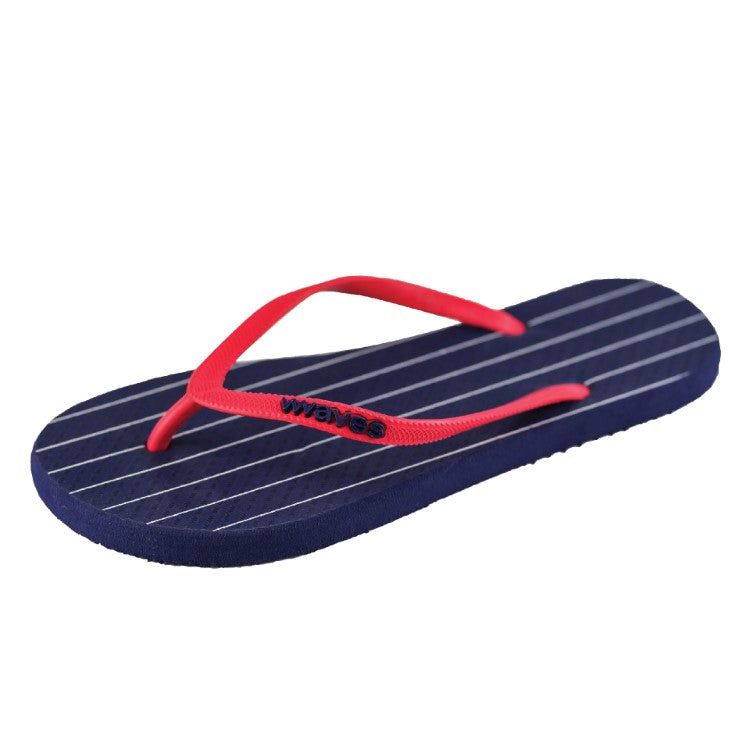 Navy blue flip flops on sale womens